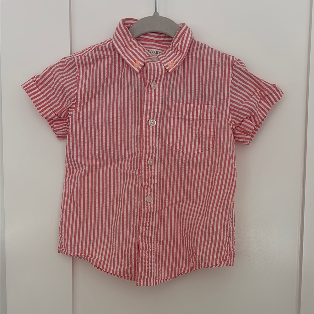 J. Crew Seersucker Kids Button-Down Shirt